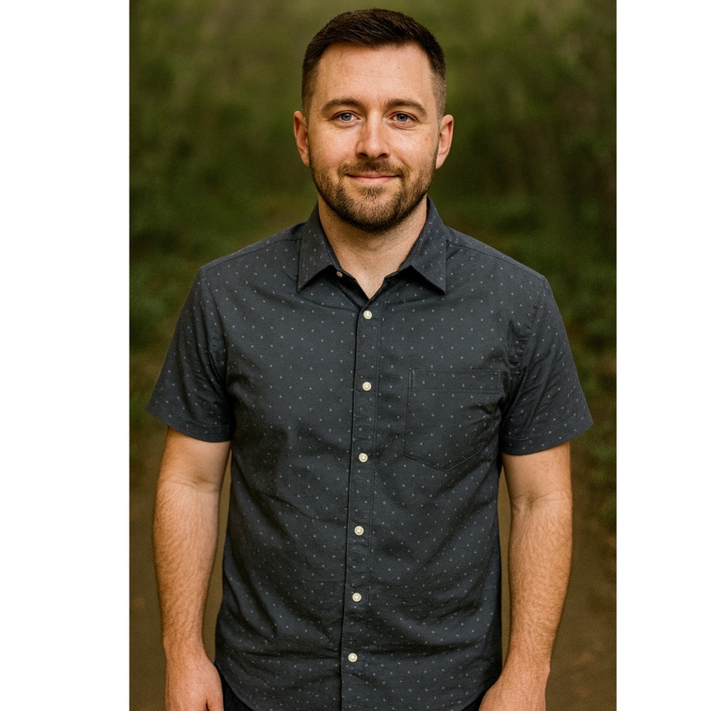 Goodfellow & Co Men's Charcoal Patterned Button Down Shirt